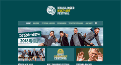 Desktop Screenshot of kultartfestival.de